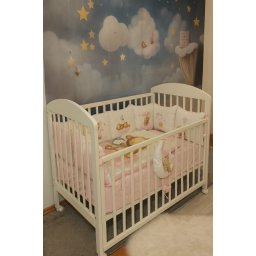 Ready Posteljina Medenko 10 delova - Roze