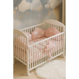 Ready Posteljina Oblačić 3 dela - Roze