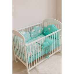 Ready Posteljina Oblačić 3 dela - Mint