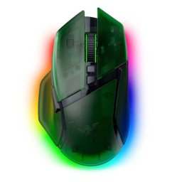 Razer Basilisk V3 Pro 35K - Ergonomic Wireless Gaming Mouse - Phantom Green Edition - EU ( 069772 )