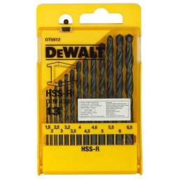 DeWalt DT5912 burgije HSS-R, 1.5 - 6.5mm, 13 komada ( DT5912 )