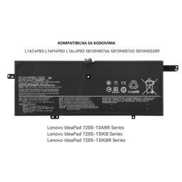 Baterija za Laptop Lenovo Ideapad 720S-13IKB Series ( 111584 )