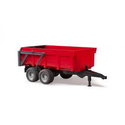 Bruder Prikolica kiper 2 osovine crve ( 022112 )