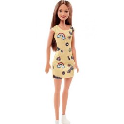 Hmx barbie lutka fashionistas, žuta t7439-961f ( A075227 )