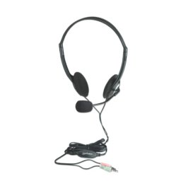 Manhattan 164429. 2x3.5mm black Slušalice sa mikrofonom