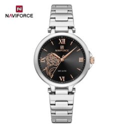 Naviforce nf5060 ženski ručni sat kvarcni mehanizam crni ( NF5060 CRNI )