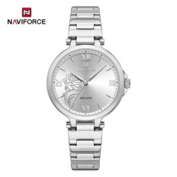 Naviforce nf5060 ženski ručni sat kvarcni mehanizam beli ( NF5060 BELI )
