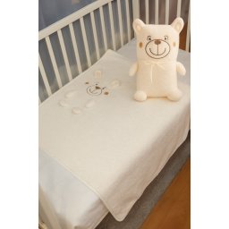Ready Plišano ćebe - igračka za bebe - Krem Meda