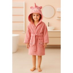 Ready Bade mantil Zoo - Roze Jednorog (10-12)