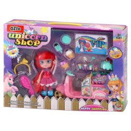 Ozzo unicorn shoplutka set lutkica i skuter ( 858711 )