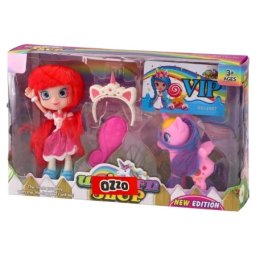 Ozzo unicorn shop lutka set lutkica i jednorog ( 858710 )