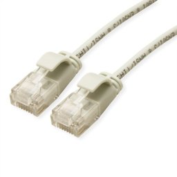 Secomp Roline UTP PatchCord Cat6A/Class EA LSOH SLIM grey 0.3m ( 4065 )
