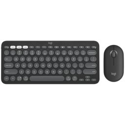 Logitech Pebble2 Wireless Combo US tastatura + miš crna