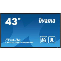 Iiyama LH4375UHS-B1AG 43" 4K UHD Professional Digital Signage 24/7 display