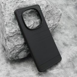 Futrola silikon brushed za xiaomi redmi note 14 pro 4g crna ( F119711 )