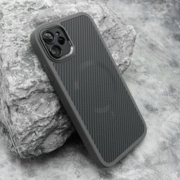 Futrola carbon magsafe za iphone 11 (6.1) siva ( F117351 )