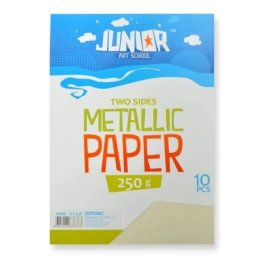 Junior jolly metallic paper papir metalik a4 250g 10k - odaberite nijansu krem ( 136102 )