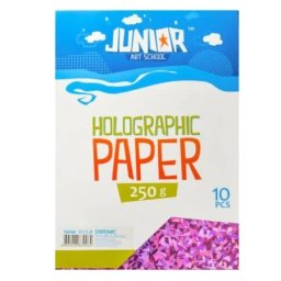 Junior jolly holographic paper papir hologramski a4 250g 10k - odaberite nijansu roze ( 136166 )