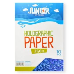 Junior jolly holographic paper papir hologramski a4 250g 10k - odaberite nijansu plava ( 136168 )