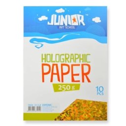 Junior jolly holographic paper papir hologramski a4 250g 10k - odaberite nijansu žuta ( 136162 )