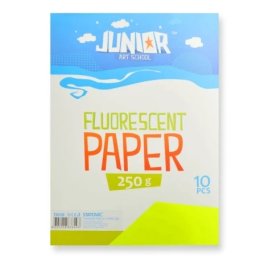 Junior jolly fluo paper papir fluo a4 250g 10k - odaberite nijansu fluo žuta ( 136120 )