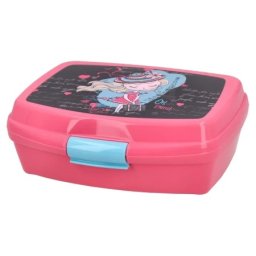 Takk foody kutija za užinu plastična chic girl 550ml ( 140941 )