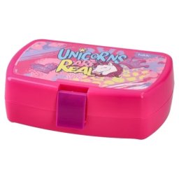 Takk foody kutija za užinu plastična real unicorns 550ml ( 140966 )