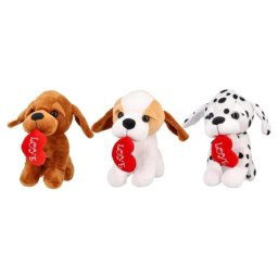 Ozzo plush igračka plišana pas miks 18cm love ( 879132 )