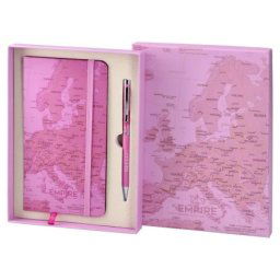 Empire liberty hemijska olovka i rokovnik roze 2k ( 412218 )