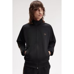 FRED PERRY TAPED JAKNA BLKSS