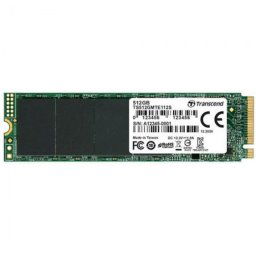 Transcend M.2 512GB NVMe, 2280,PCIe Gen3x4, M-Key, 3D TLC, DRAM-less, Single-sided ( TS512GMTE112S )