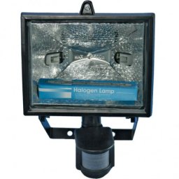 Elit+ 500s crni halog.reflektor+senzor -180 500w/r7s 118mm ip44 termootprno staklo ( ELR160 )