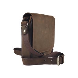 Kožna torba Leather braon brušena