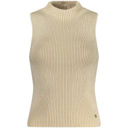 GUESS JEANS WOMEN'S TANK TOP BEIGE