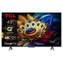 SMART QLED TV 43 TCL 43C655 3840x2160/4K HDR/DVB-T2/C/S2/GoogleTV
