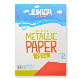 Junior jolly metallic paper papir metalik a4 250g 10k - odaberite nijansu crvena ( 136105 )