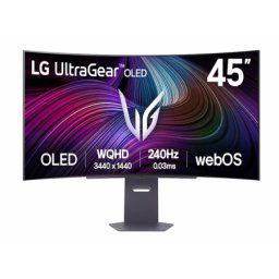 LG 45GX90SA-B 44.5"/OLED,21:9,zakrivljen/3440x1440/240Hz/0,03ms GtG/HDMIx2,DP,USB/Gsync Monitor ( 45GX90SA-B )