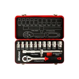 Womax kljuc nasadni sa racnom 1/2 set 12 kom ( 0545655 )