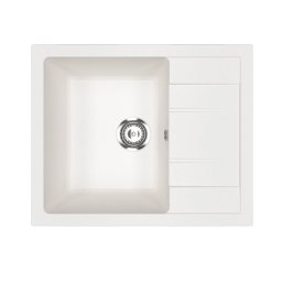 Bela Granitna sudopera Ulgran U607 – 65×50×20 cm