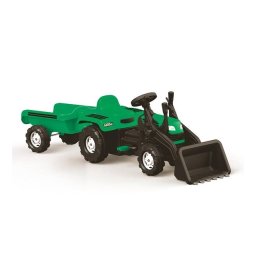 Traktor sa kašikom i prikolicom Dolu