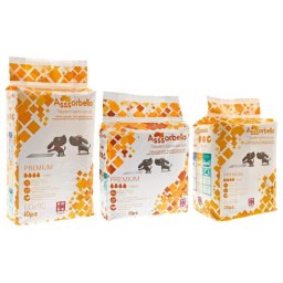 Assorbello Pelene prostirke za pse PREMIUM - 60x60cm (10kom)