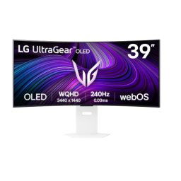LG 39GX90SA-W 39'' UltraGear Curved 800R OLED WQHD@240Hz Smart Gaming, 21:9