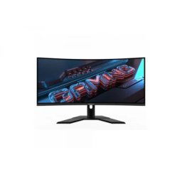 Gigabyte G34WQCP 34" 180Hz WQHD 3440x1440 VA 1500R, Flicker-Free, Low Blue Light, Clear Sound, AMD FreeSync Premium