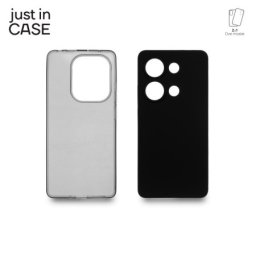 Just in case 2u1 Extra case MIX paket maski za telefon Redmi Note 13 Pro 4G CRNI ( MIX325BK )
