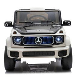 Mercedes EQG 4X4 Beli dečiji automobil na akumulator sa premium opremom ( 11529 )