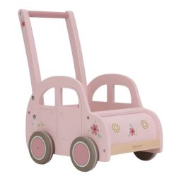 Dečija drvena guralica auto - Pink