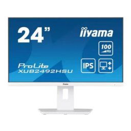 Iiyama XUB2492HSU-W6 1920x1080/Full HD IPS/100Hz/4ms/HDMI/DP/USB/Zvučnici/beli Monitor 24