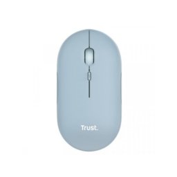 Trust puck wireless rchrg miš blue (24126)