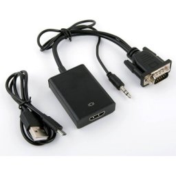Stars Solutions adapter VGA na HDMI crni