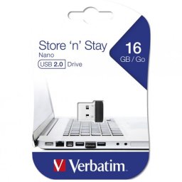 VERBATIM 16GB MINI 2.0 STORE&STAY 97464